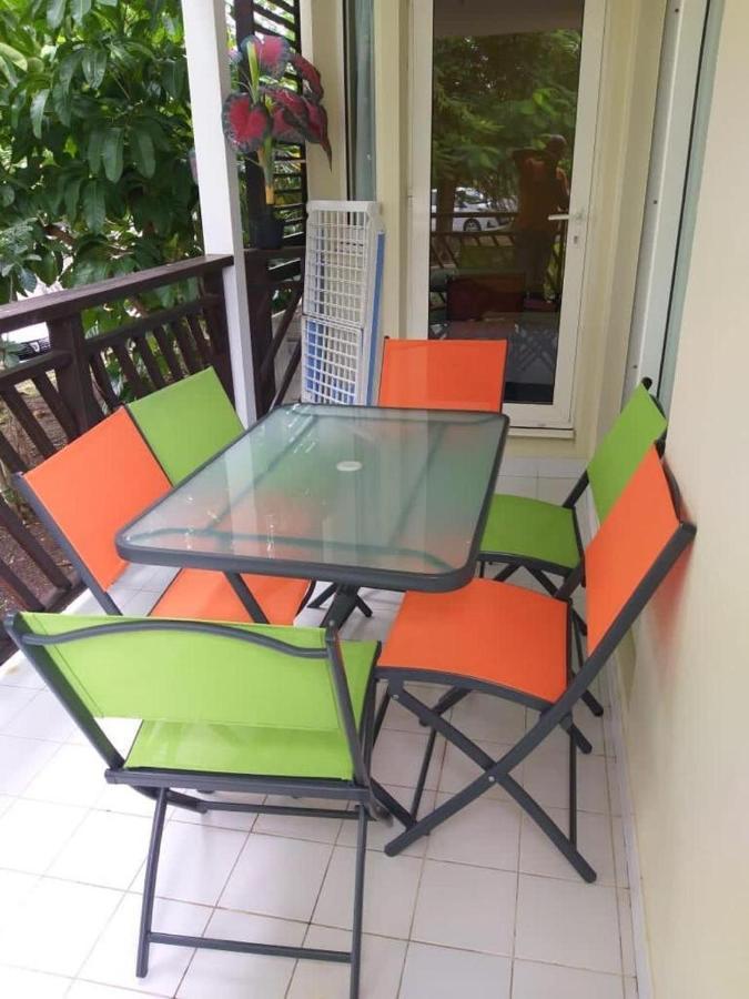Apartament Le Ti Cocotiers T3 En Rdc Meuble Saint-Francois  Zewnętrze zdjęcie